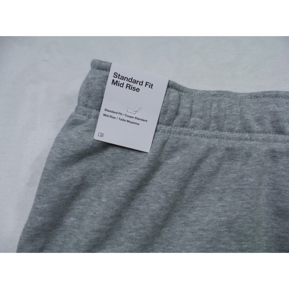 Nike Sportswear Shorts Womens 4X Gray Club Fleece Plus Mid Rise Standard Fit NWT - Picture 7 of 14